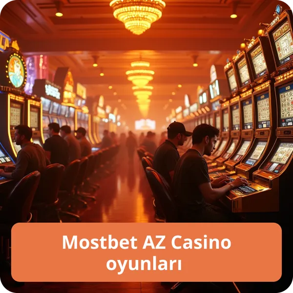 Mostbet AZ Casino oyunları